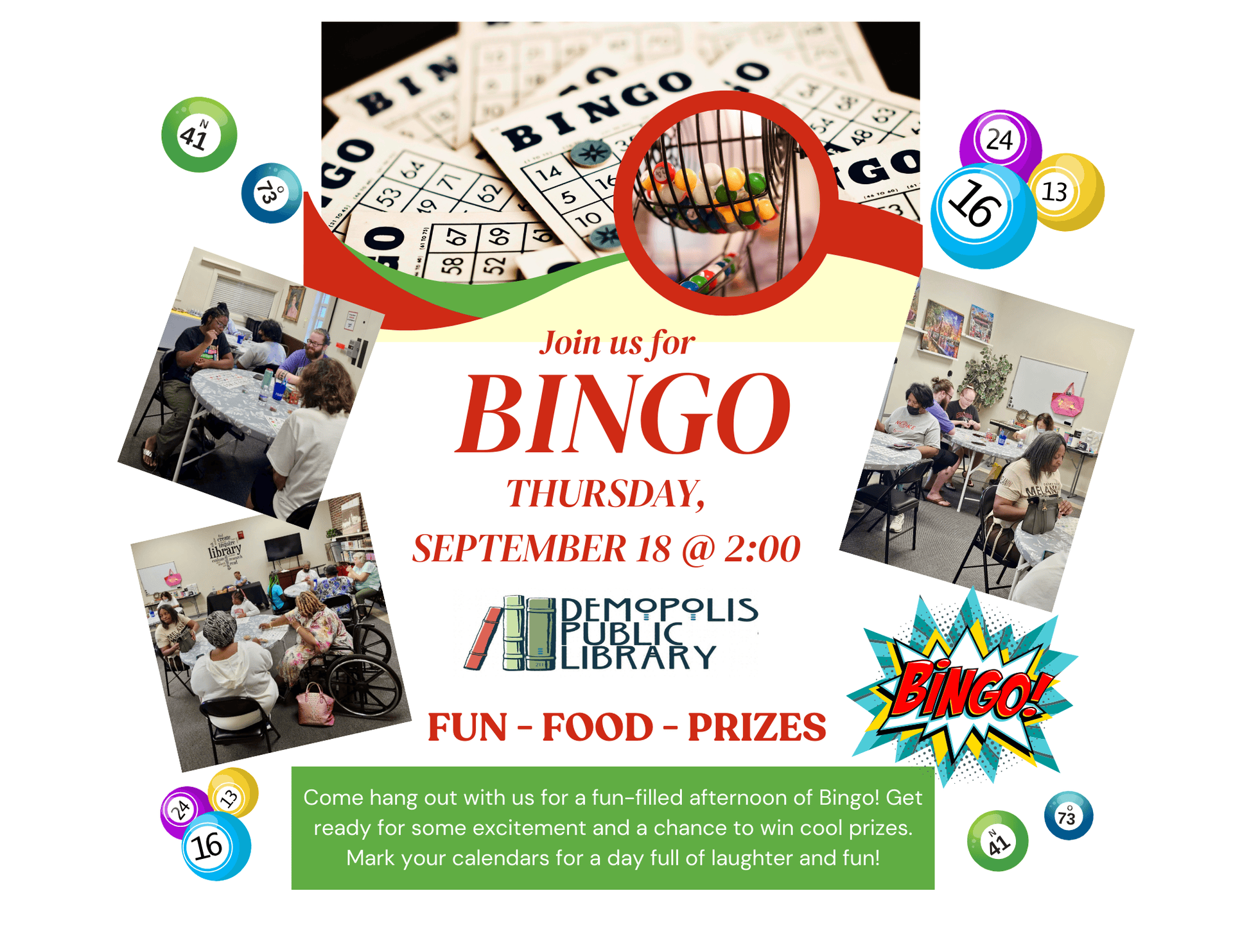 bingo facebook (11 x 8.5 in)
