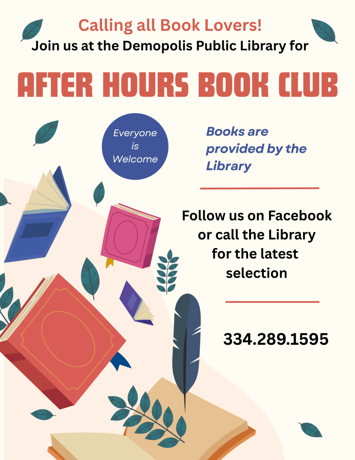 generic after hours book club