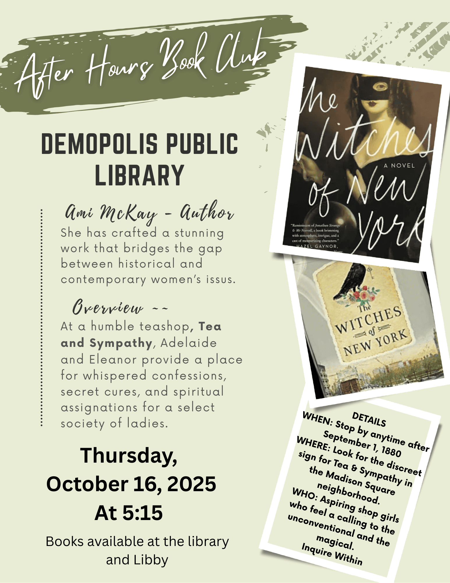 the witches of ny flyer